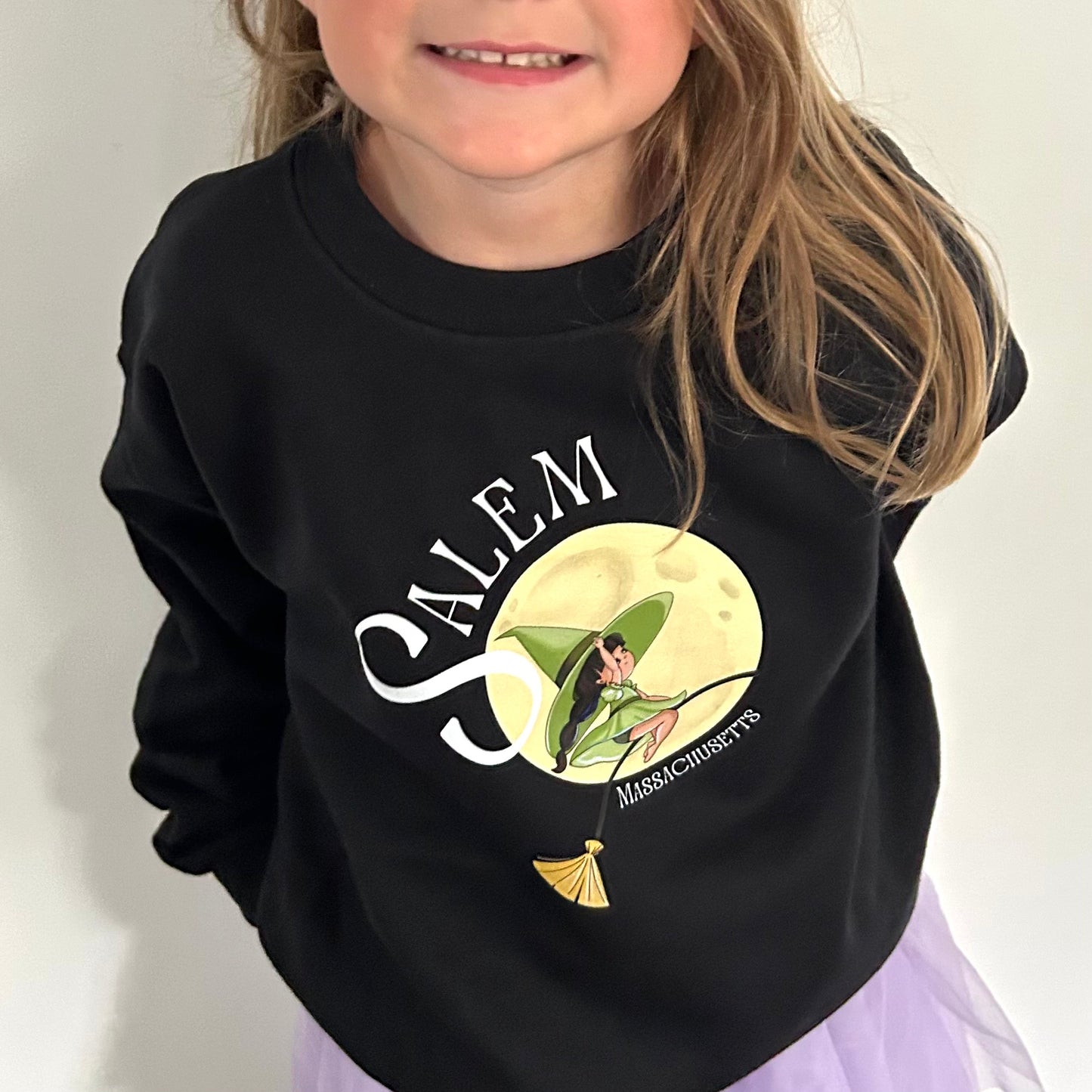Kids- Willow’s Way Salem Mass Crewneck Sweatshirt