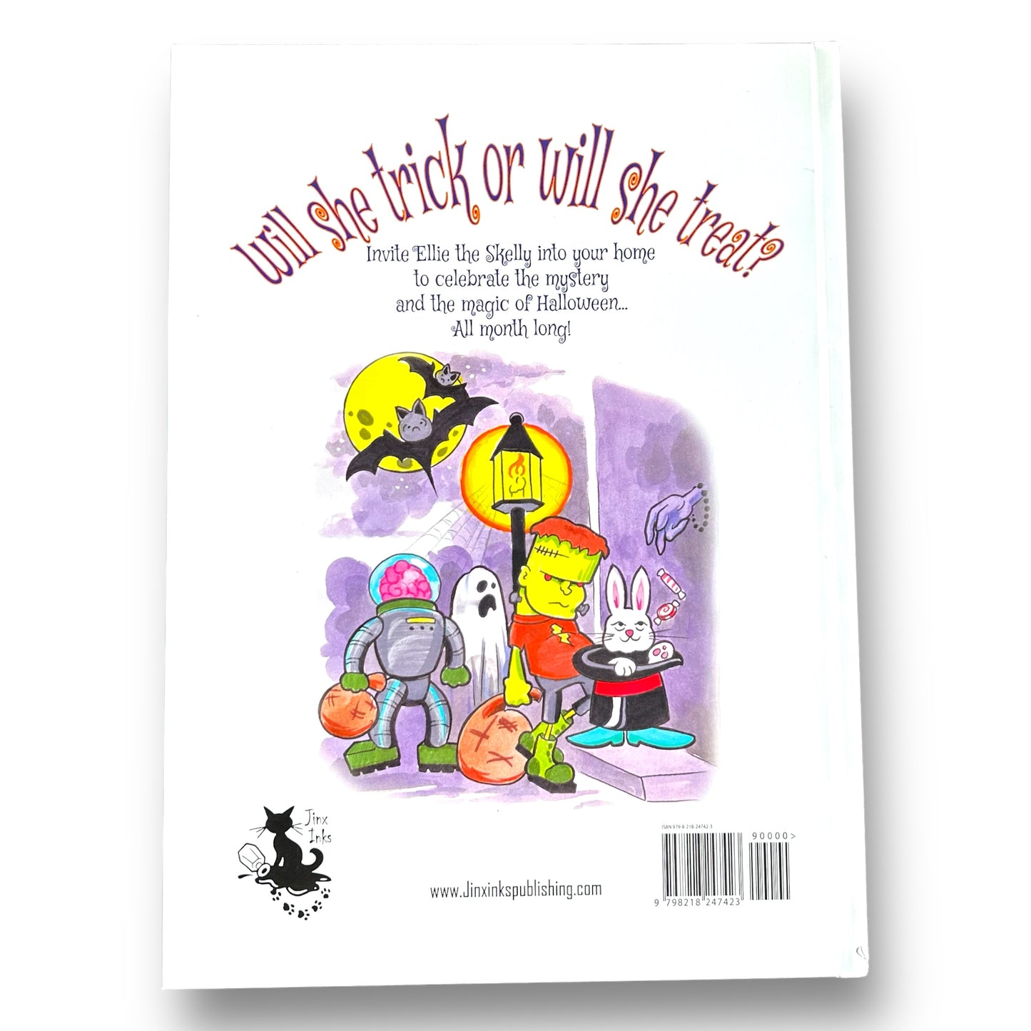 "Ghoulish Gift" Hardcover Book