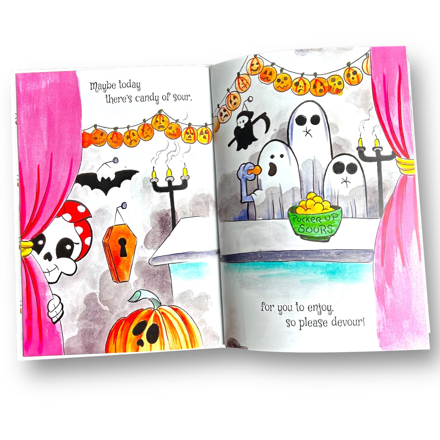 "Ghoulish Gift" Hardcover Book