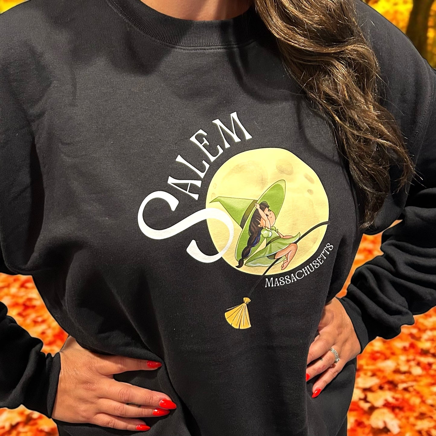 Adult- Willow’s Way Salem Mass Crewneck Sweatshirt