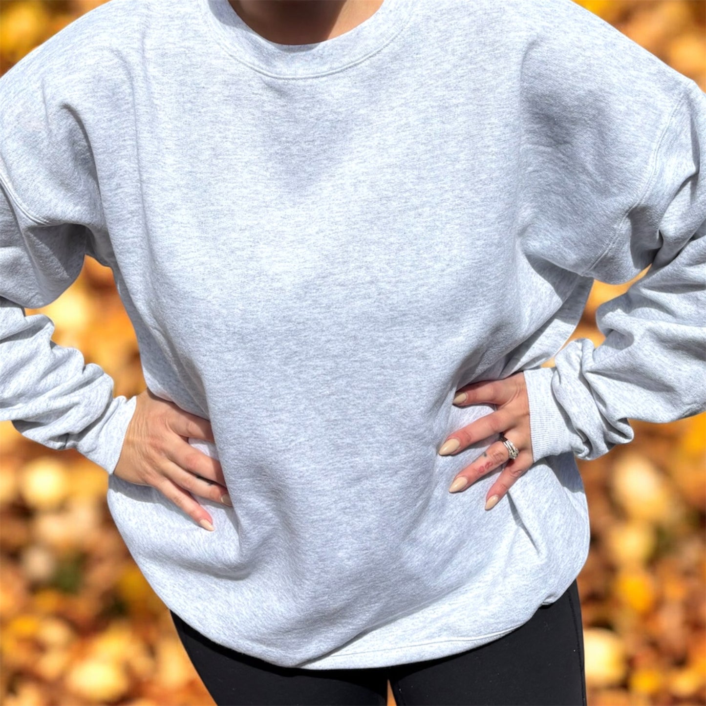 Creepin’ It Inclusive Crewneck Sweatshirt - Heather Grey
