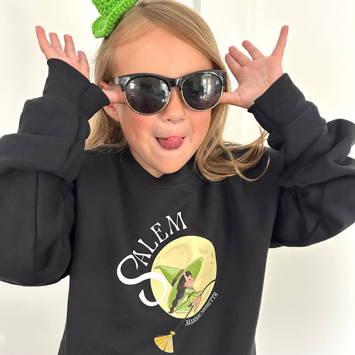 Kids- Willow’s Way Salem Mass Crewneck Sweatshirt