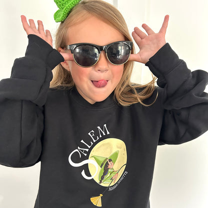Kids- Willow’s Way Salem Mass Crewneck Sweatshirt