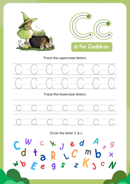 Willow's Way ABC Tracing Sheets