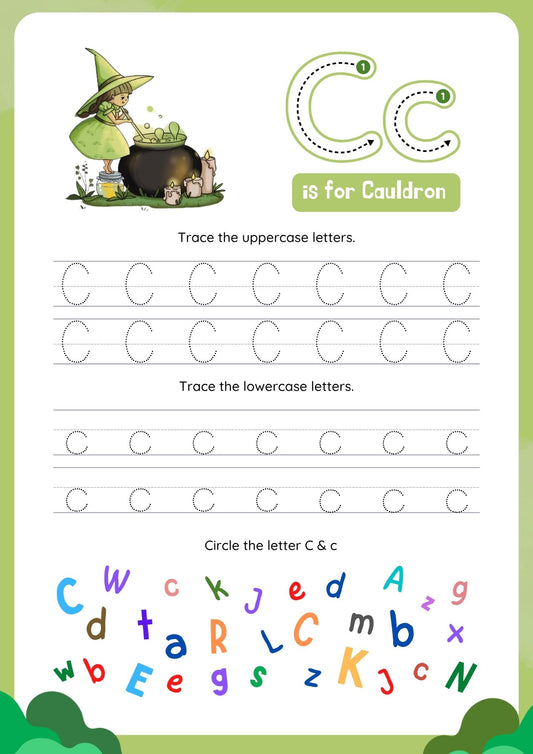 Willow's Way ABC Tracing Sheets