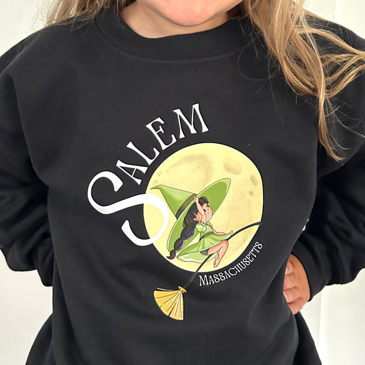 Kids- Willow’s Way Salem Mass Crewneck Sweatshirt