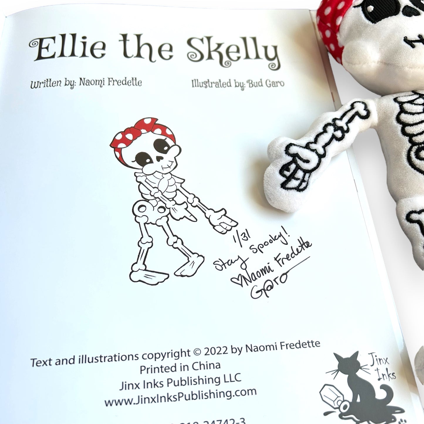 "Spooktacular" Limited First Edition Signed & Numbered Book Bundle