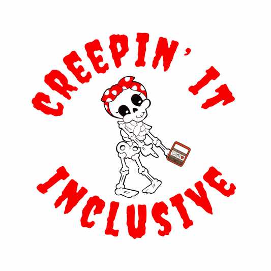 Creepin’ It Inclusive Sticker