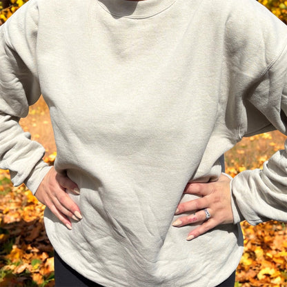 Creepin’ It Inclusive Crewneck Sweatshirt - Sand